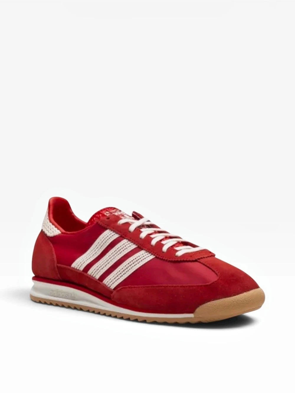 adidas SL 72 OG "Better Scarlet" sneakers, women’s 8, crochet heel, LTD edition